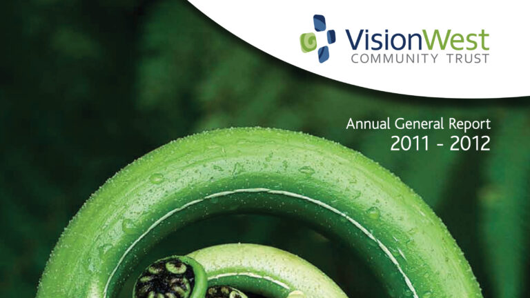 Annual Report 2012, Building Hope Together