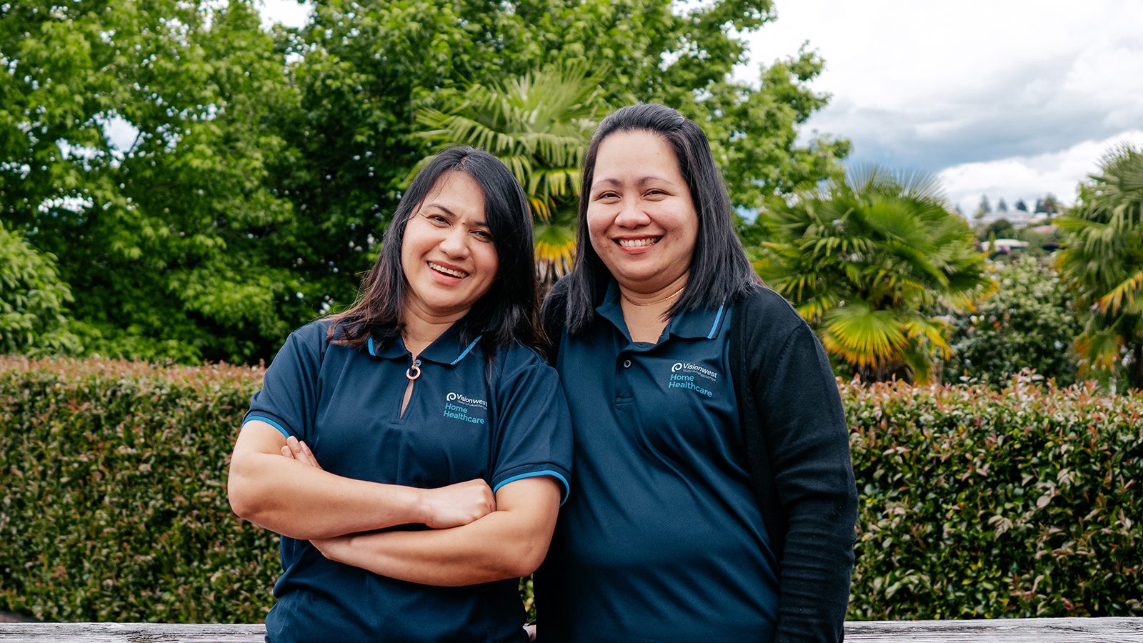 Support Workers Marissa and Honeylette are committed to ensuring independence for elderly and people with disabilities.