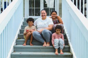 Tereanna's family were severely affected by Auckland's 2023 Anniversary weekend floods - Visionwest helped them out.