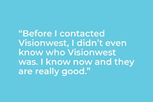 Annual Report Quotes Joe - Visionwest