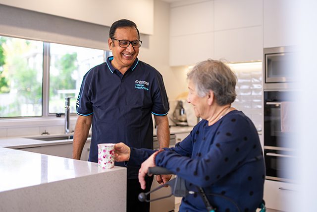 HHC_web Support Workers Marissa and Honeylette are committed to ensuring independence for elderly and people with disabilities.