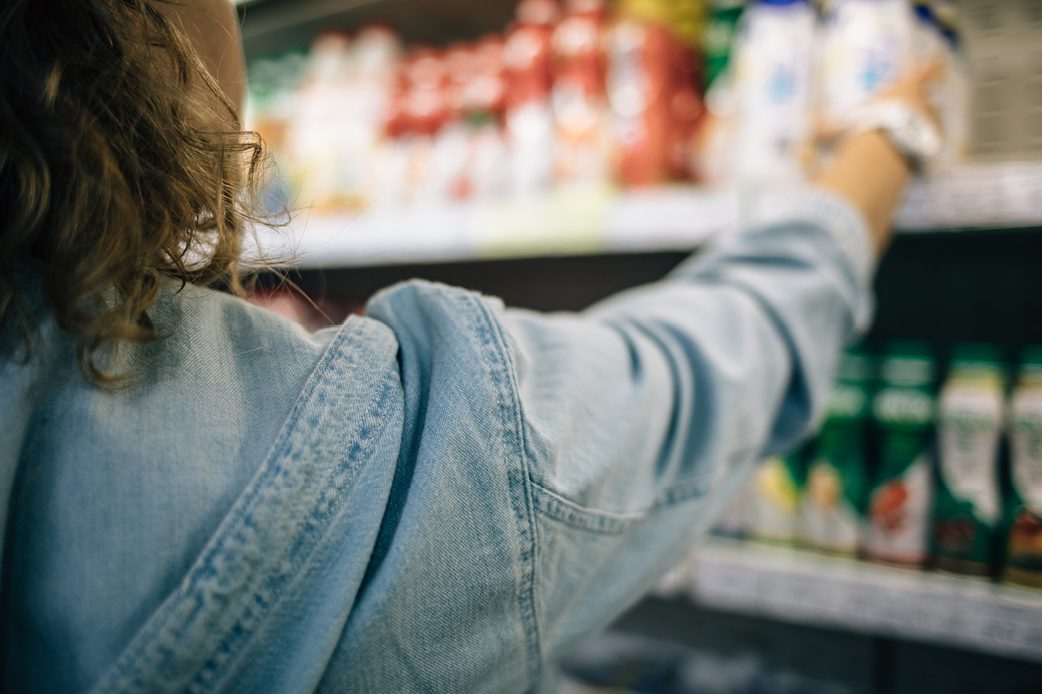 Food Parcel being packed